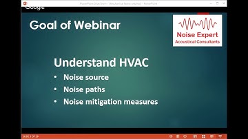Mechanical Noise Webinar