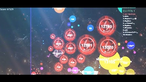 Alis.io - Biggest *Double Split* in Agar History / Insane AutoSplit Popsplits