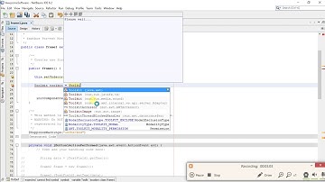 NetBeans Tutorial - 14 - JFrame Fullscreen (Like Computer Game)