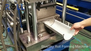 Downspout Pipe Roll Forming Machine Line