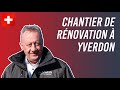 Rnovation  revue de chantier  yverdonlesbains avec nicolas baula directeur de planifia srl