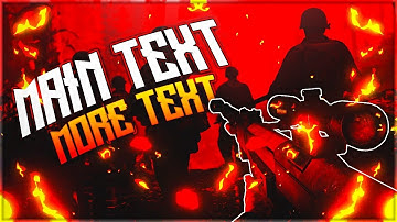 Cod WW2 Thumbnail Template Photoshop with Free Download