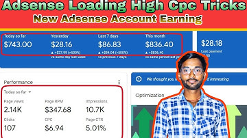Safe Adsense Loading Method | Adsense Earning Trick | Adsense Loading Payment Proof 2023 Online Make