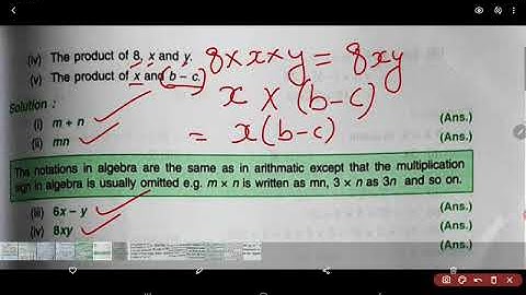 Framing algebraic expressions part 1 class 6