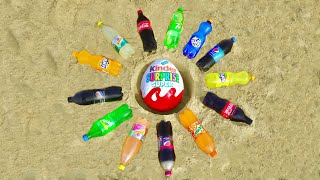 Coca Cola Zero, Different Fanta, Mtn Dew, Pepsi, Sprite And Big Kinder Surprise Egg