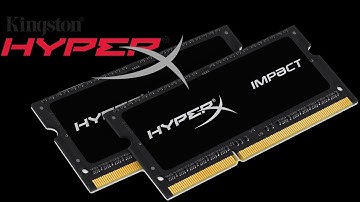 Unboxing Kingston HyperX Impact Black DDR3L 8GB 1600MHz