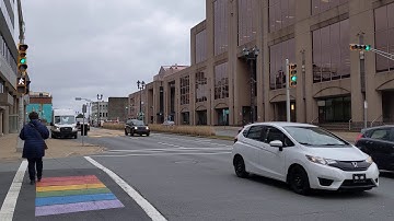 Downtown Dartmouth 4 Way Intersection