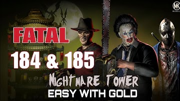 Nightmare Tower 184-185 | Gold Team Stretegy Mk Mobile