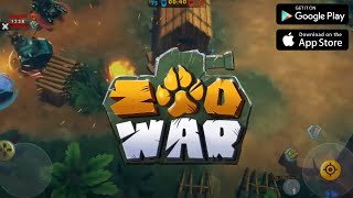 Zoo War: 3v3 Tank Online Games Gameplay - Android/IOS screenshot 2