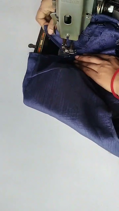 blouse Mai jip lagane ka asan tarika #trending #blousedesign #viralreels
