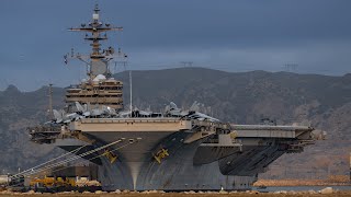 USS GEORGE H.W BUSH.CVN 77 Marseille 30 Dec 2022 Porte Avions G BUSH Marseille 30 décembre 2022