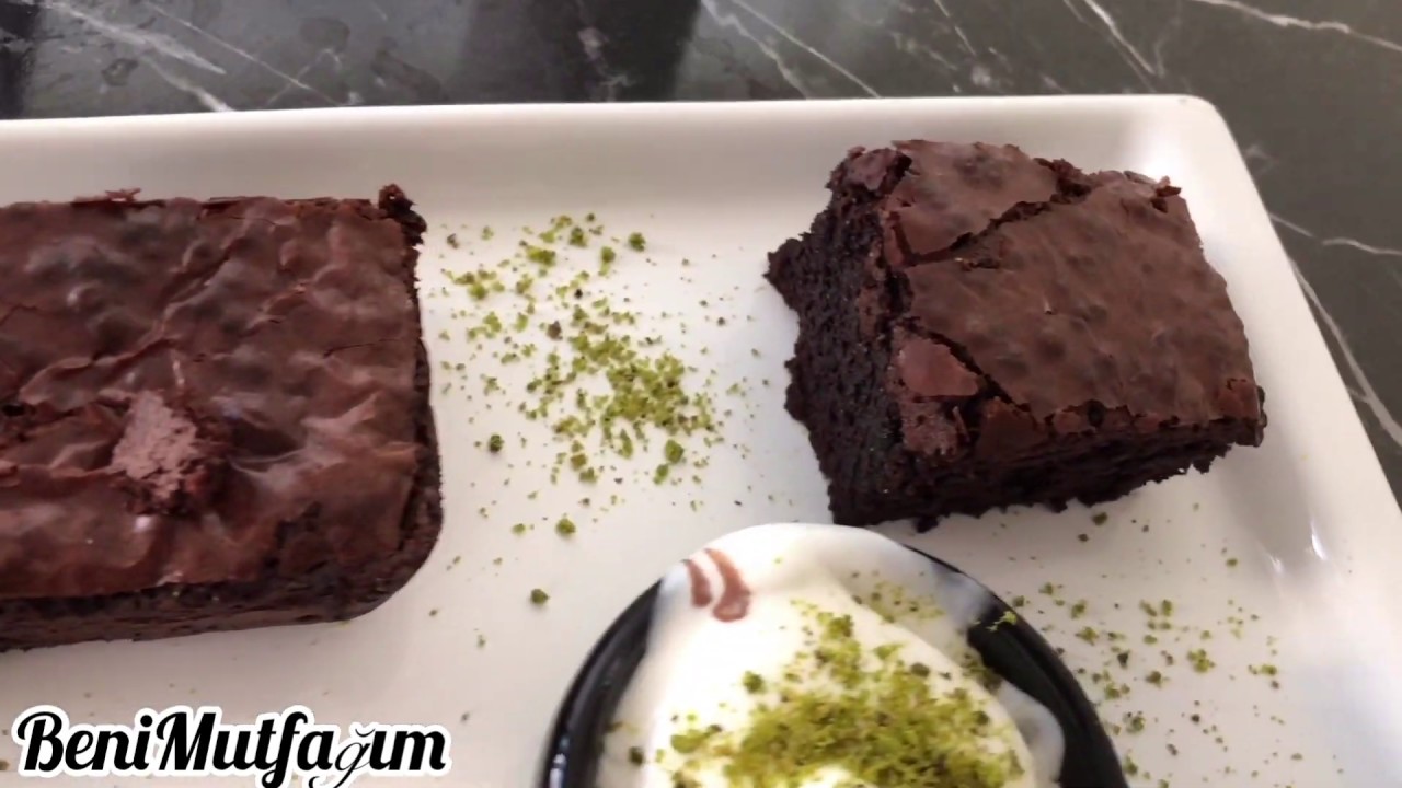 Browni Tarifi. Gerçek Browni nasıl yapılır. Islak kek Browni. YouTube