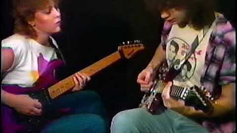 Paul Gilbert teaches student, 1986