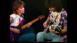 Paul Gilbert teaches student, 1986