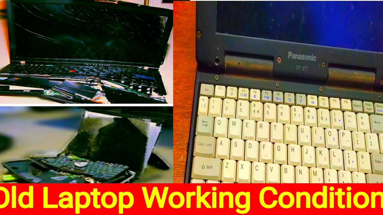 Oldest laptop in the World, Old laptop still, old Windows laptop, Old