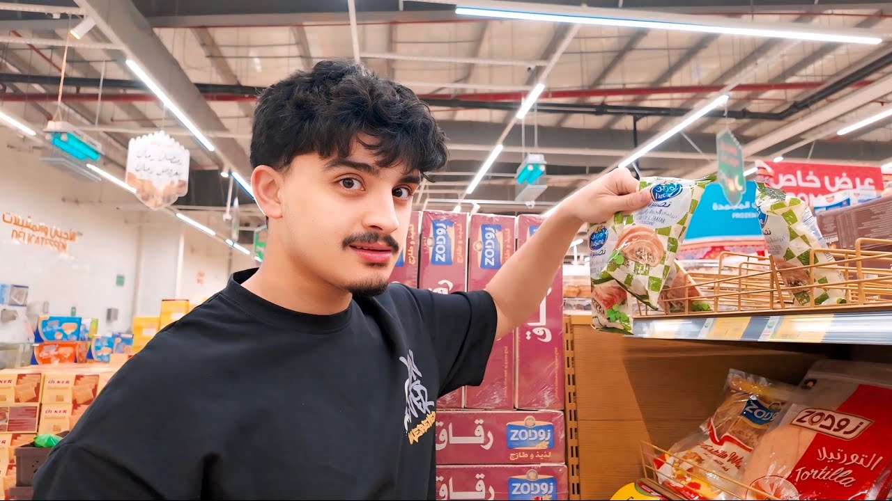 تحدي نعيش انا وزوجتي يوم كامل بـ ٥٠ ريال !