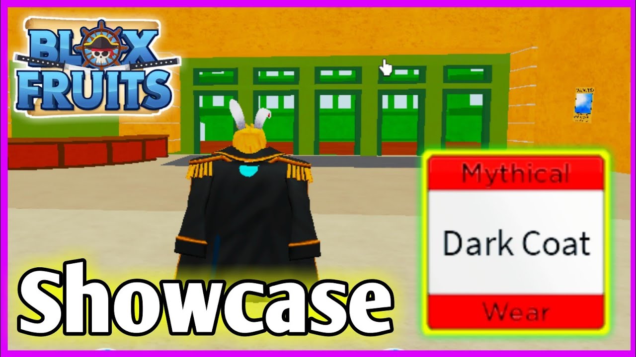 I Finally Getting Dark Coat + Showcase In Blox Fruits 