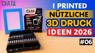 I Printed – Nützliche 3D-Druck-Ideen #6 2026 | Einfach, praktisch, selbst gedruckt
