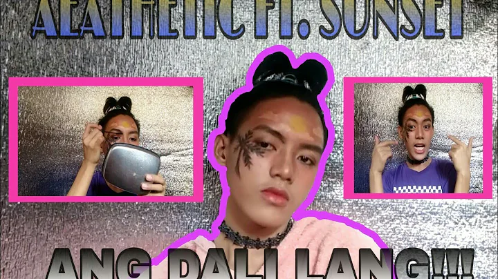 Aesthetic makeup featuring sunsetsobrang dali langgg