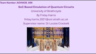 AOHW25 600 SoC Based Emulation of Quantum Circuits