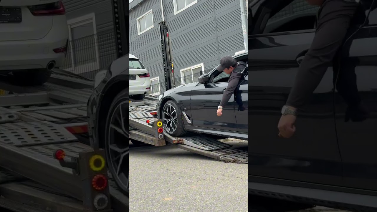 Загрузка авто в Корее 