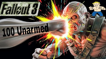 What 100 unarmed looks like on Very Hard/Fallout 3