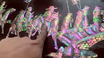 Bức tranh vinh quy hàng đặt về bình định đã xong khâu hoàn thiện chỉ có 42 triệu thôi ạ # tranh kham