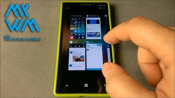Windows 10 Mobile ( 10581 ) Multitasking Speed