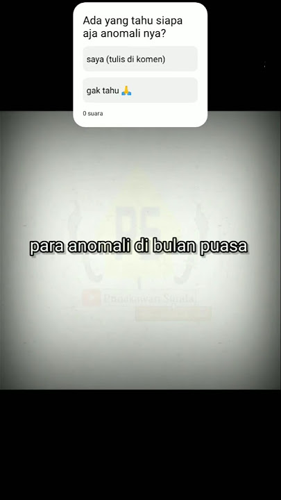 Download lagu Sampai jumpa para anomali ππ#short #animasi