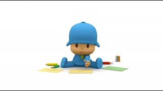 Pocoyo didn't know how to draw again