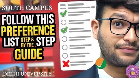 Top South Campus DU Colleges Ranked 2025 🏆 | Best DU South Colleges Preference List 💯 (Must Watch)