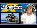 Swedish and US Marines Conduct Ship Boarding - US Marine reacts