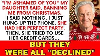 Details My Daughter Denied Christmas Dinner, Humiliated Me in Front of 20 Guests—She Woke Up to a $0 Balance Update