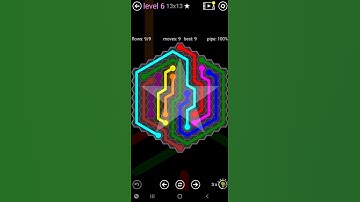 How To Solve Flow Free Hexes Premium 13x13 Mania Level 6 Board Walk Through Solution Walkthrough