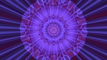 Reiki Healing Music: 5 Minute Tibetan Bell Timer & Kaleidoscope Mandala Animation