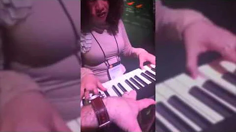 Cassandra O'Neal at namm 2016