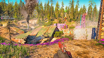 Far Cry New Dawn Broken Forge | LIBERATE The Outpost Without Alarms