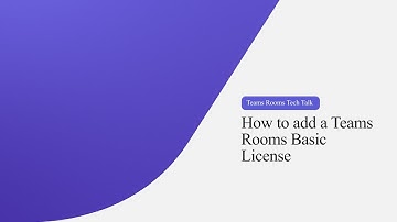 How to add Teams Rooms Basic license