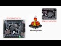 STM32F407V board with Micropython