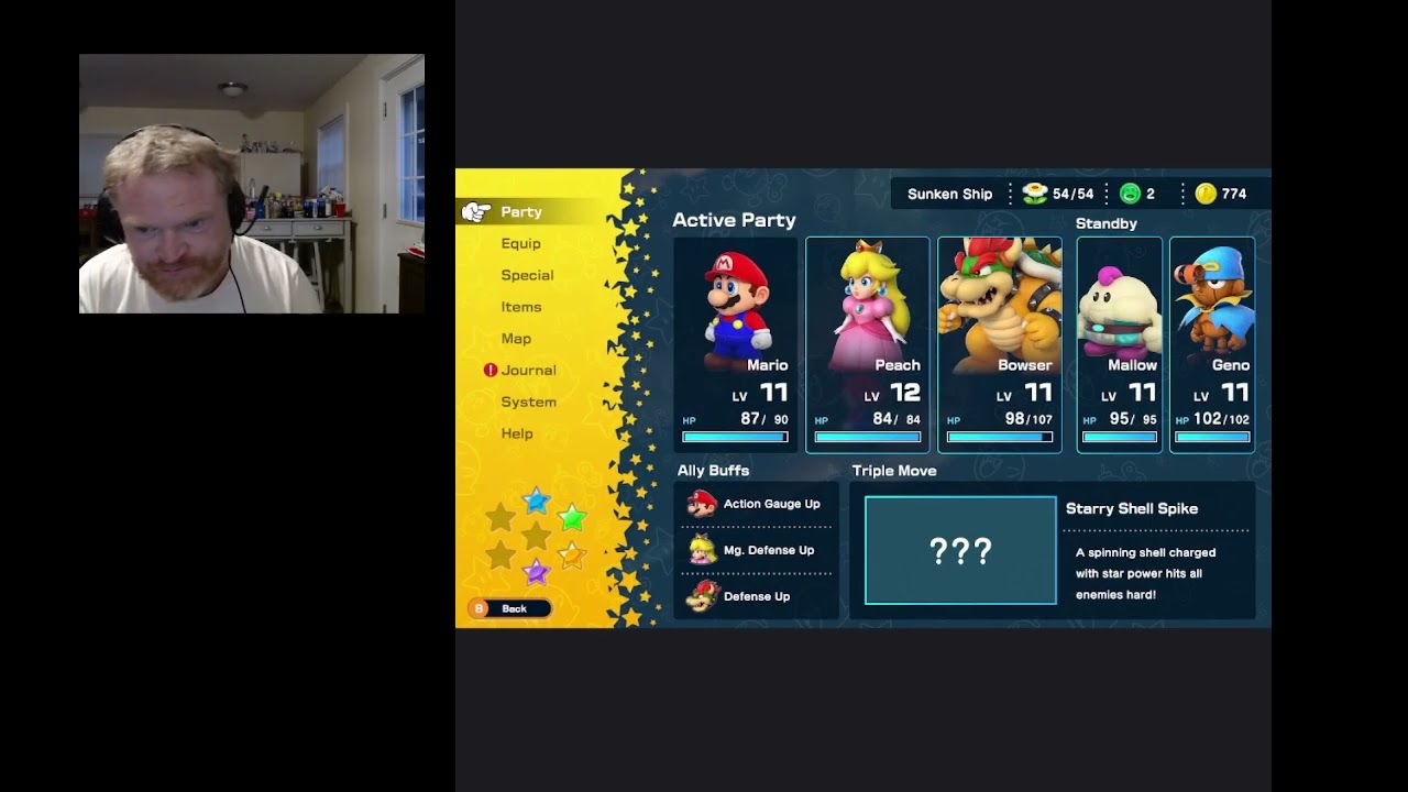 Super Mario RPG 2: Dead Man's Chest- Super Mario RPG Livestream Part 5