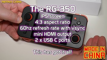 RG-350 Review and emulation testing