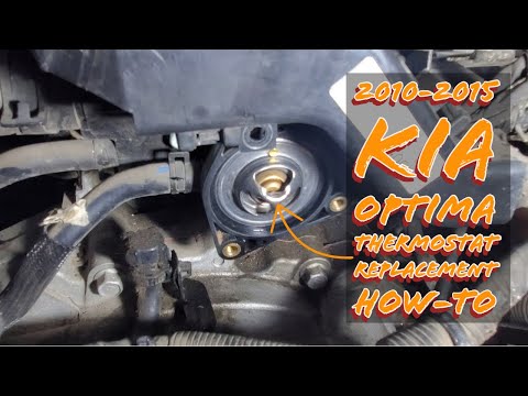 Kia Optima/Hyundai Sonata Thermostat Replacement How To