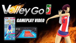 The best Volleyball Game App is OUT NOW on Google Play. -- VolleyGo, 4 mins Game Play (Com VS Com). screenshot 2