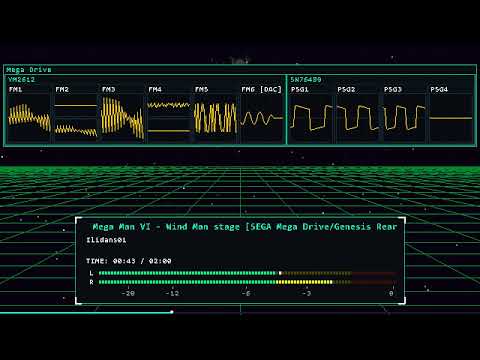 Mega Man VI - Wind Man stage [SEGA Mega Drive/Genesis Rearraged]