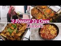 3 Quick & Tasty Freezer To Oven Dinners | Shamsa