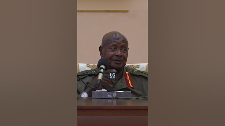 Life is Not all About Begging | President Museveni Wise Quotes