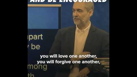 Encourage Others and Be Encouraged - Ricky Sarthou - Truth Matters Snippets