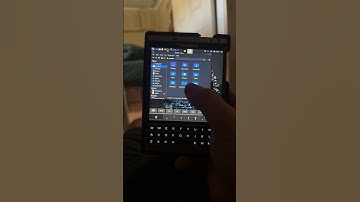Kali Linux on the passport #blackberry #kali #linux #blackberrypassport