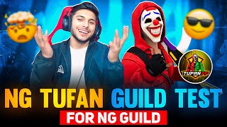Finally@TUFANFF99😱Guild Test For NG Guild 📈🥵🤯On Nonstop Live Stream 🤖👾 - Garena Free Fire 🔥