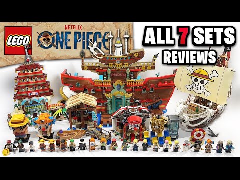 EVERY LEGO One Piece Sets Review - YouTube
